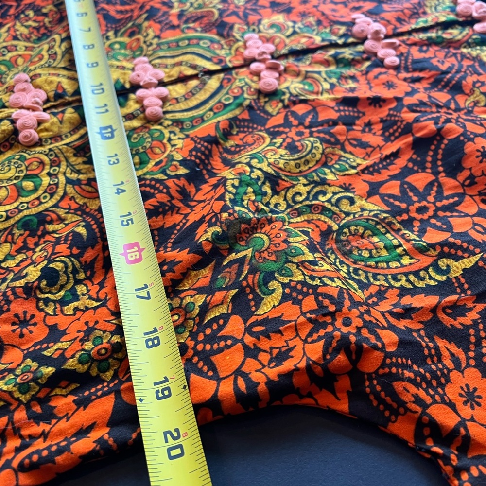 Vtg Thai caftan dashiki dress - Picture 10 of 11